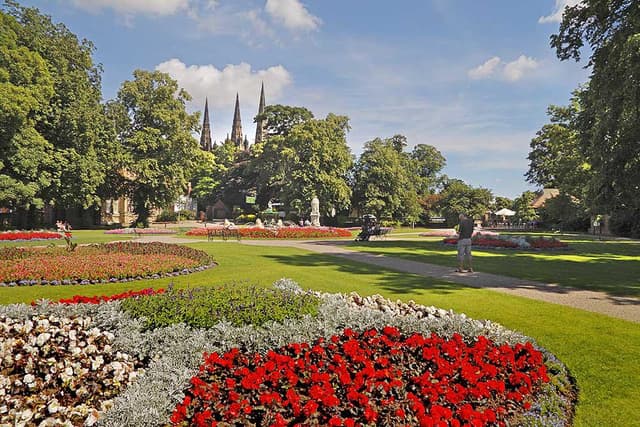 Beacon Park in Lichfield
