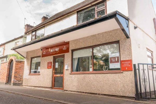 F.M. and J Wait Funeral Home in Swadlincote on Market Street